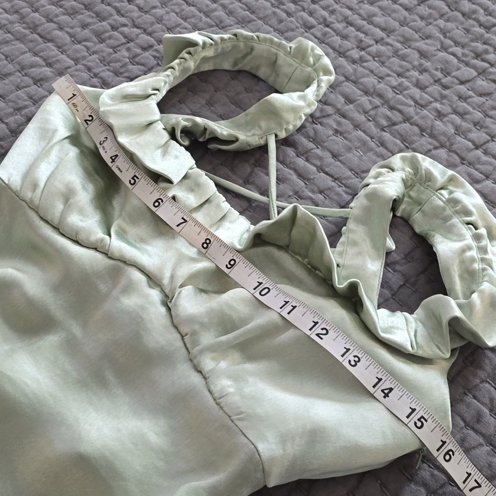 Topshop Satin Slip Dress Womens Size 4 - Picture 14 of 16